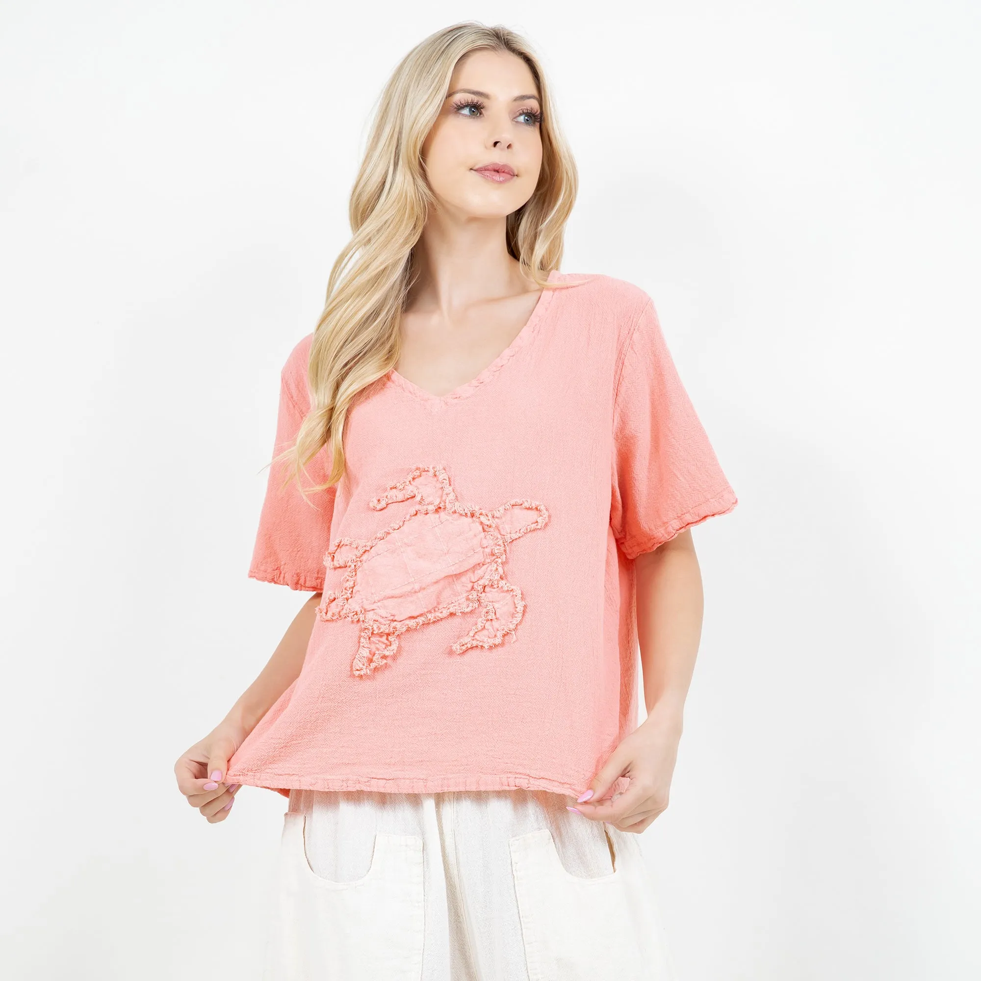 Turtle Top - 100% Cotton Gauze!,Women Wear