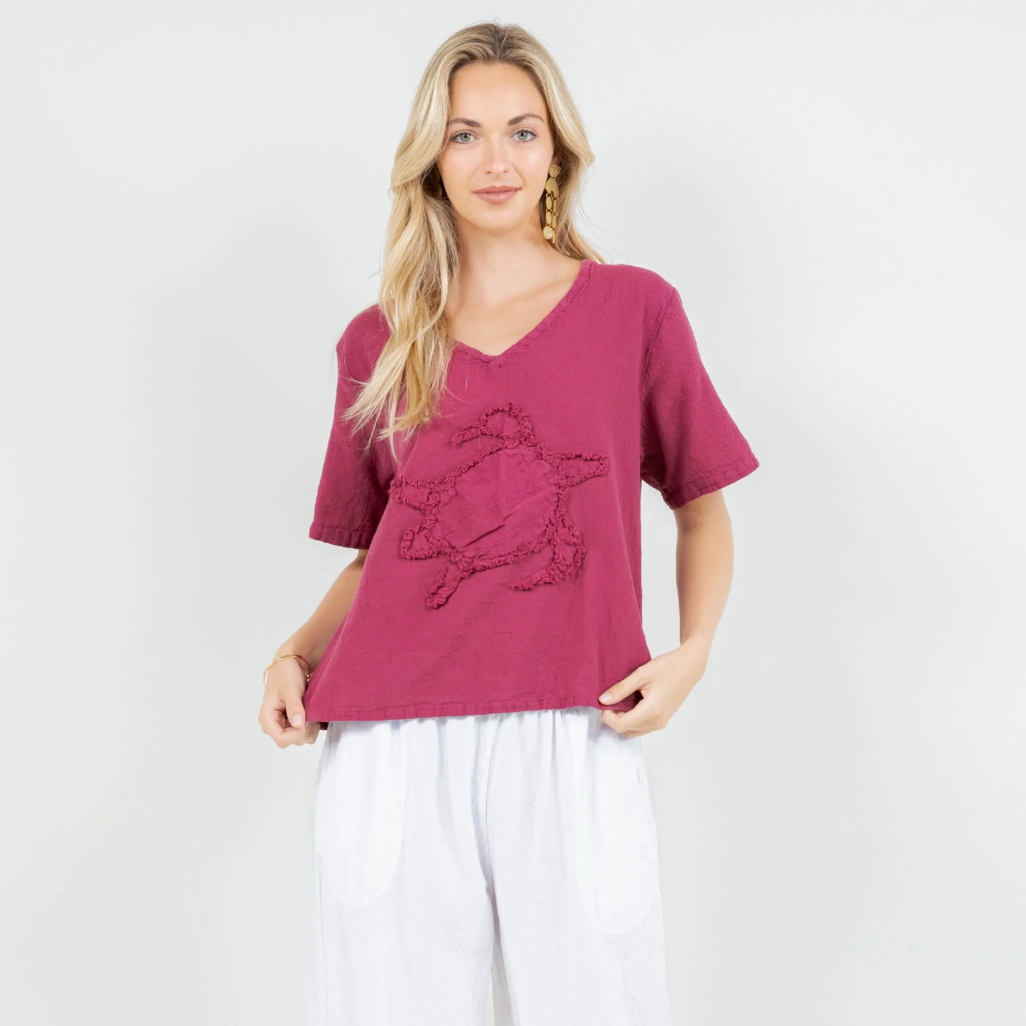 Turtle Top - 100% Cotton Gauze!,Women Wear