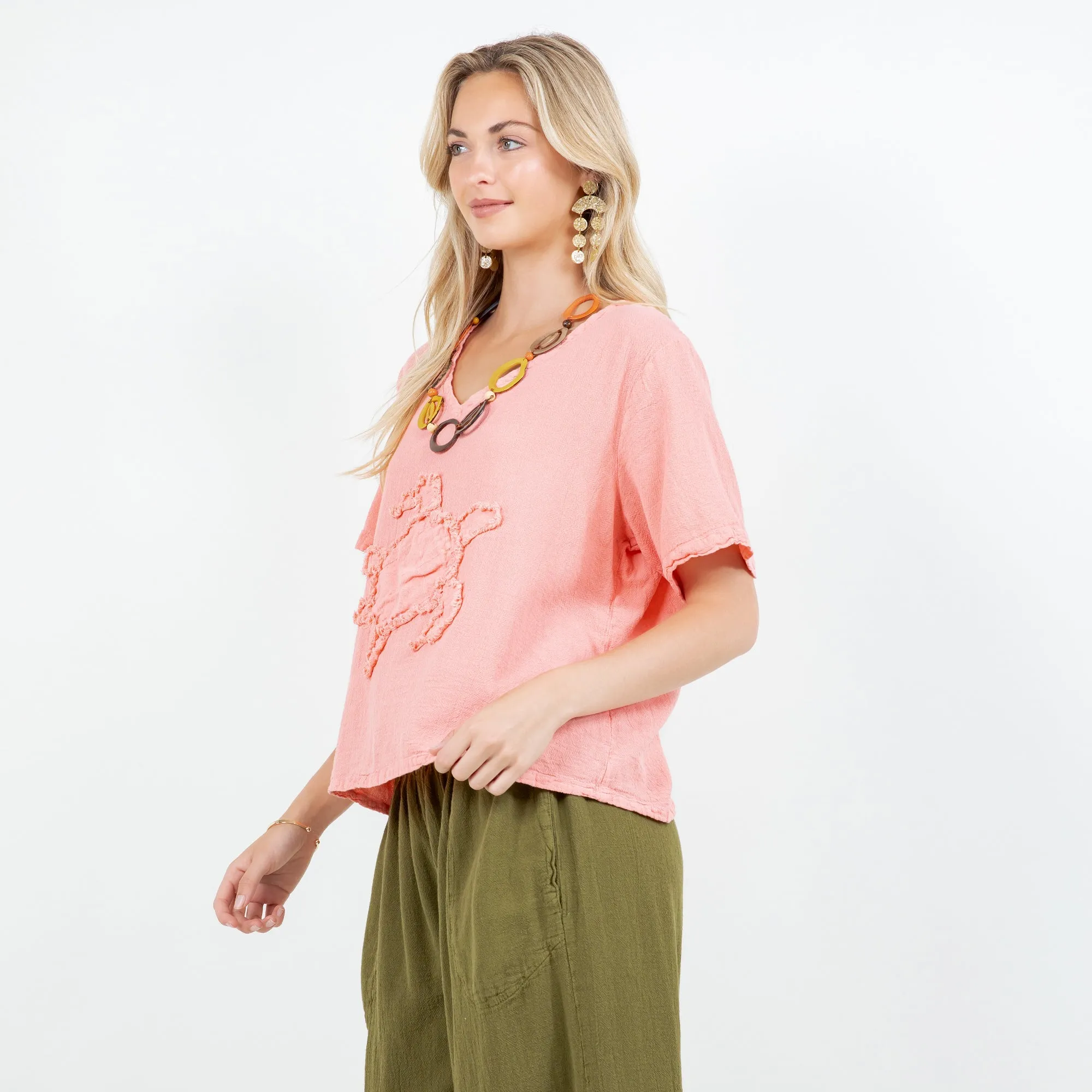 Turtle Top - 100% Cotton Gauze!,Women Wear