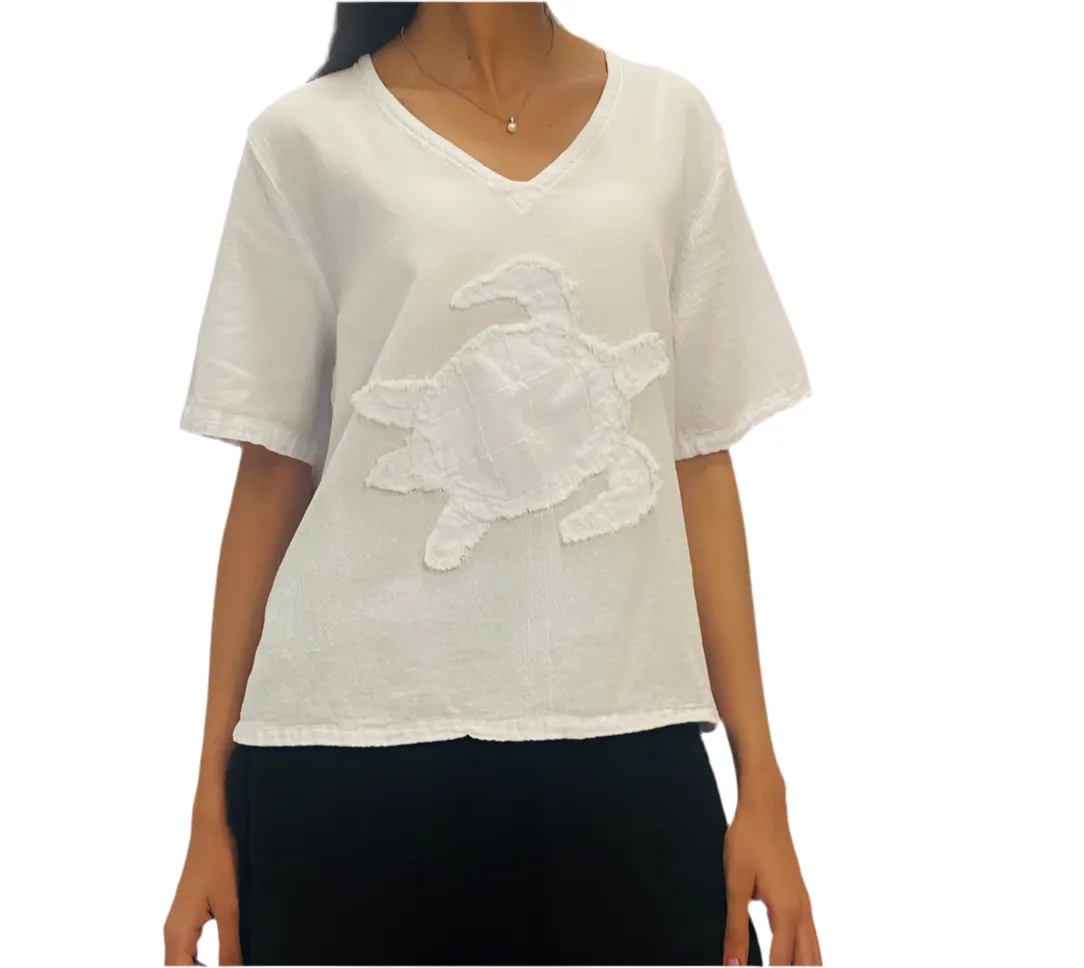 Turtle Top - 100% Cotton Gauze!,Women Wear
