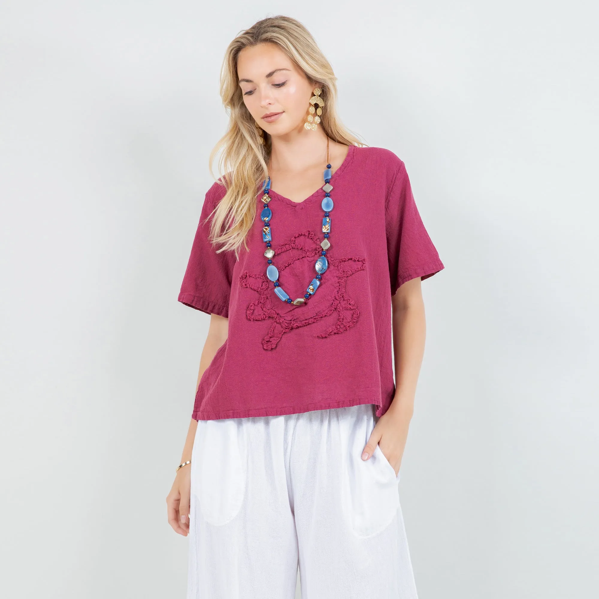 Turtle Top - 100% Cotton Gauze!,Women Wear