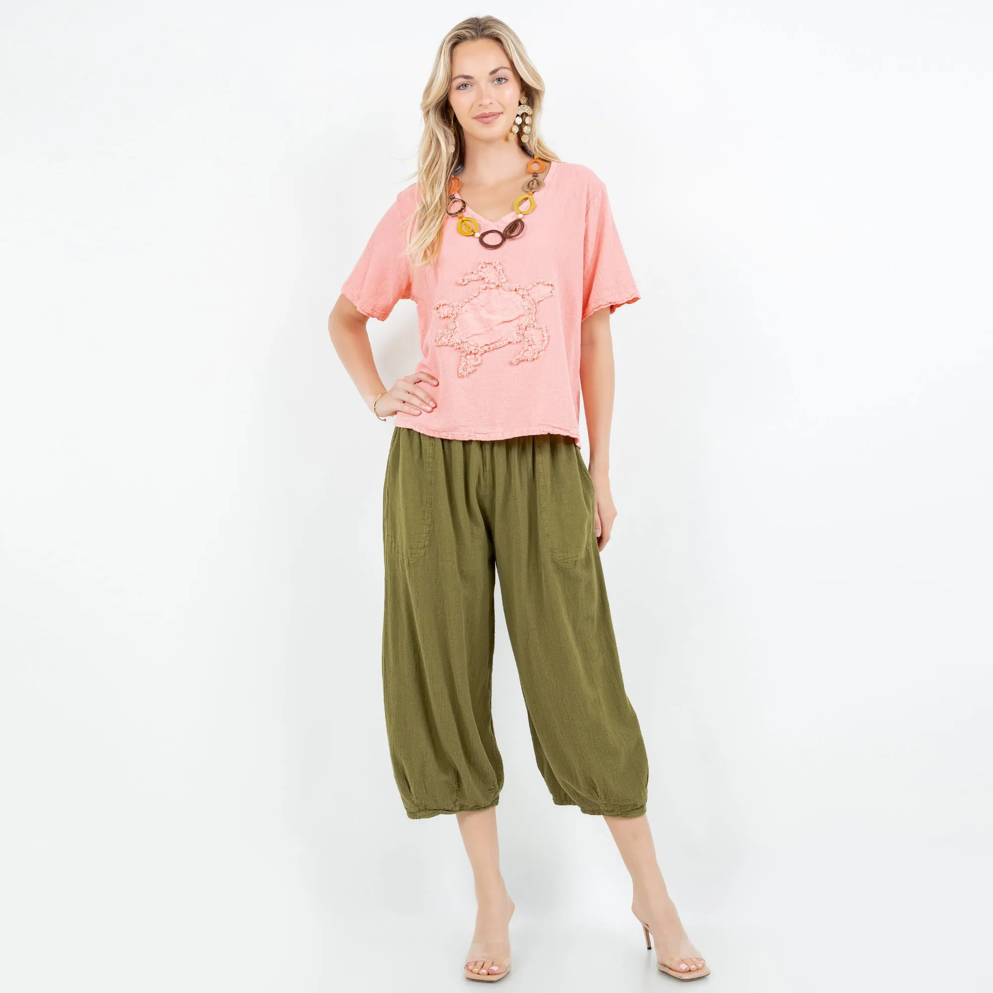 Turtle Top - 100% Cotton Gauze!,Women Wear