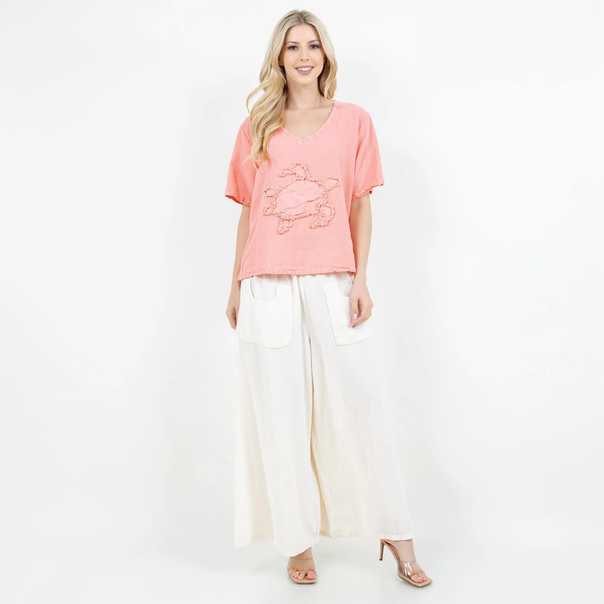 Turtle Top - 100% Cotton Gauze!,Women Wear