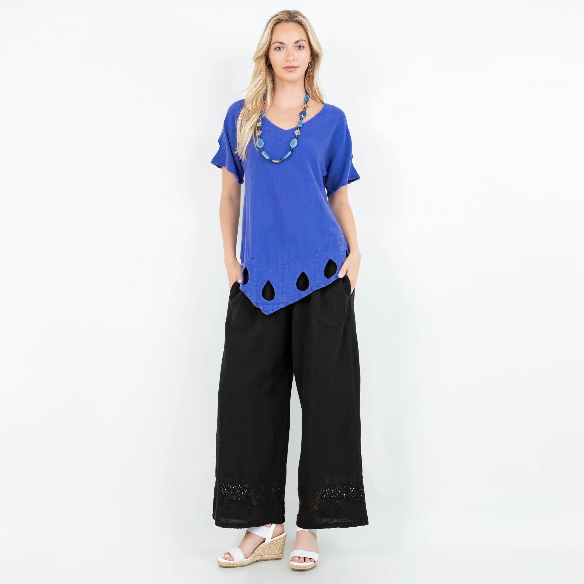 Willow Pant - 100% Cotton Gauze,Women Wear