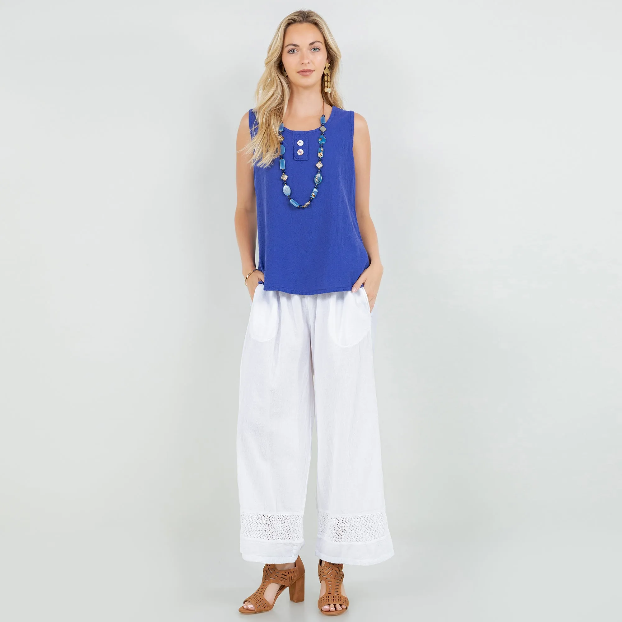 Willow Pant - 100% Cotton Gauze,Women Wear