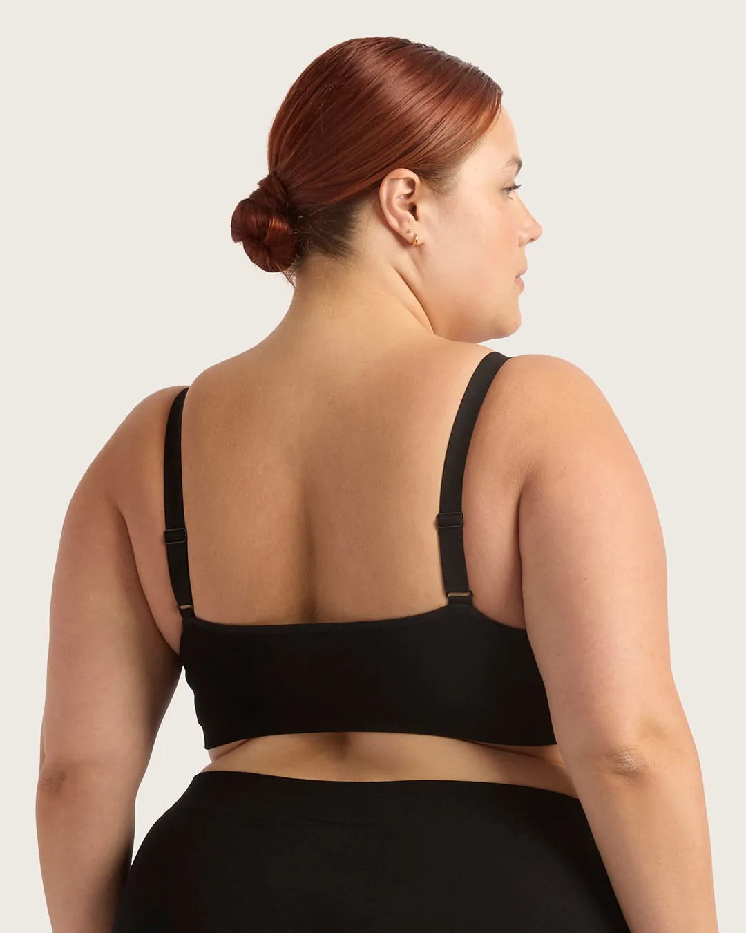 Wireless Maternity Bra - Black,Women Wear