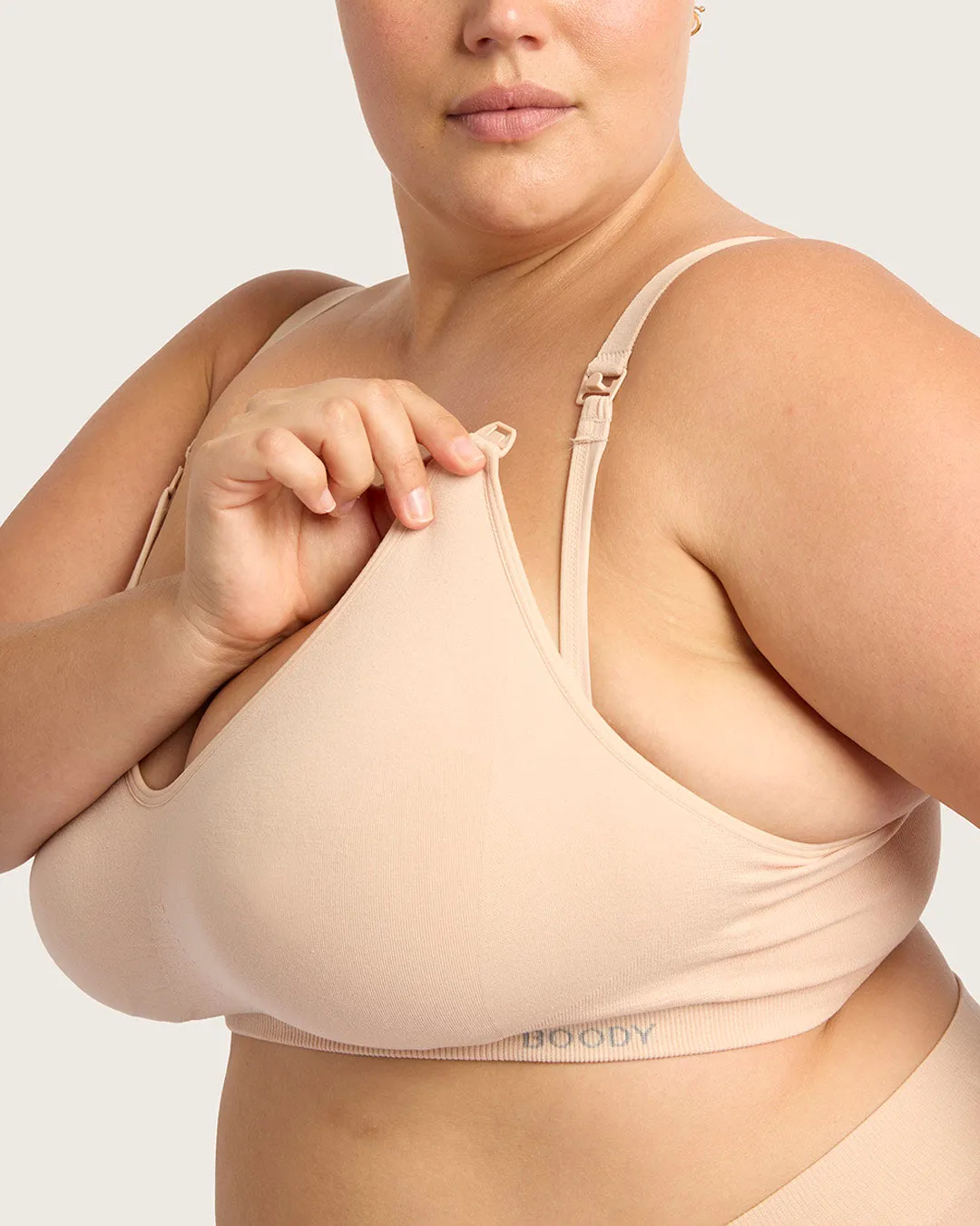 Wireless Maternity Bra - Shell,Women Wear