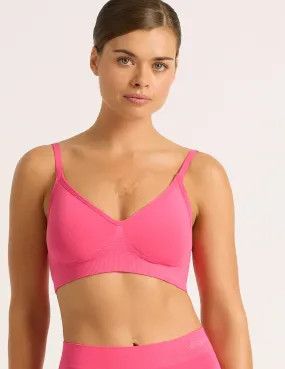 Wireless T-Shirt Bra - BCAM Pink,Women Wear