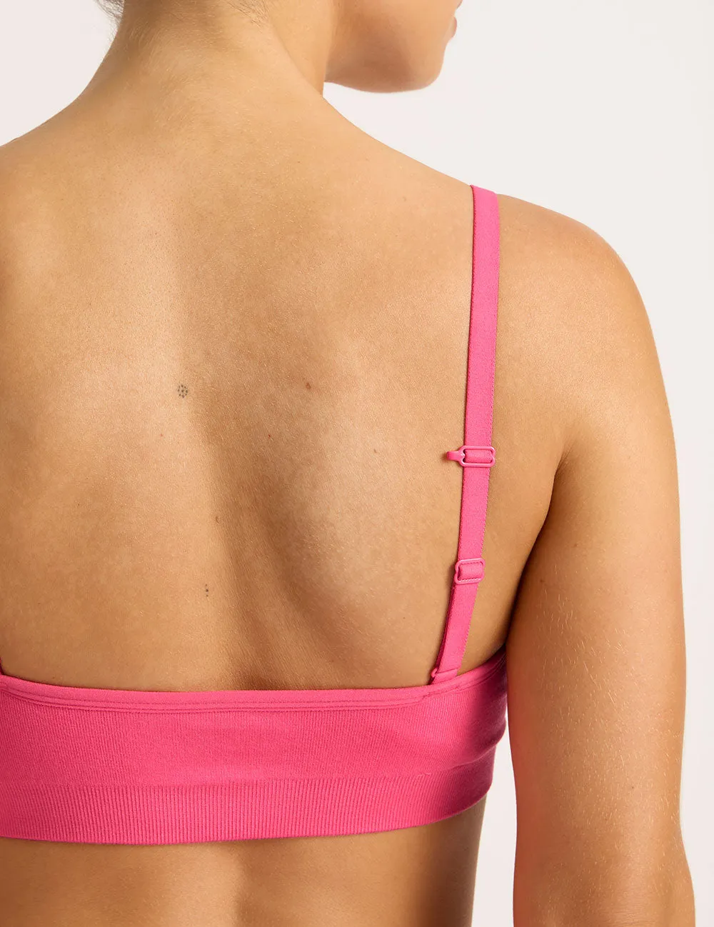 Wireless T-Shirt Bra - BCAM Pink,Women Wear