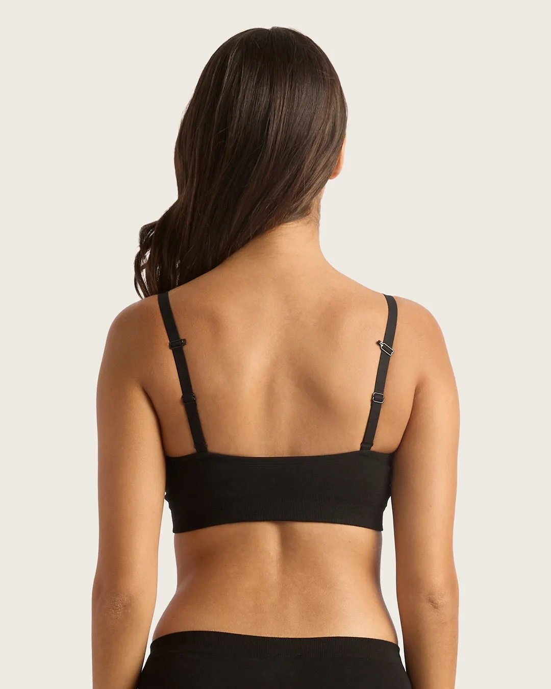 Wireless T-Shirt Bra - Black,Women Wear